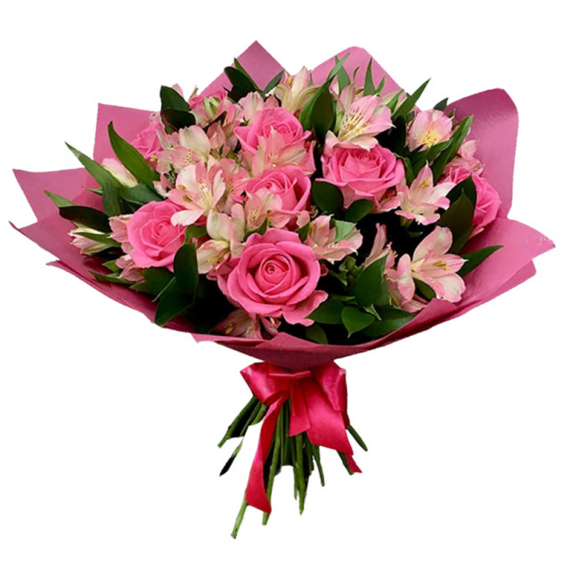 Букет цветов "Игристый" Букет цветов "Игристый"